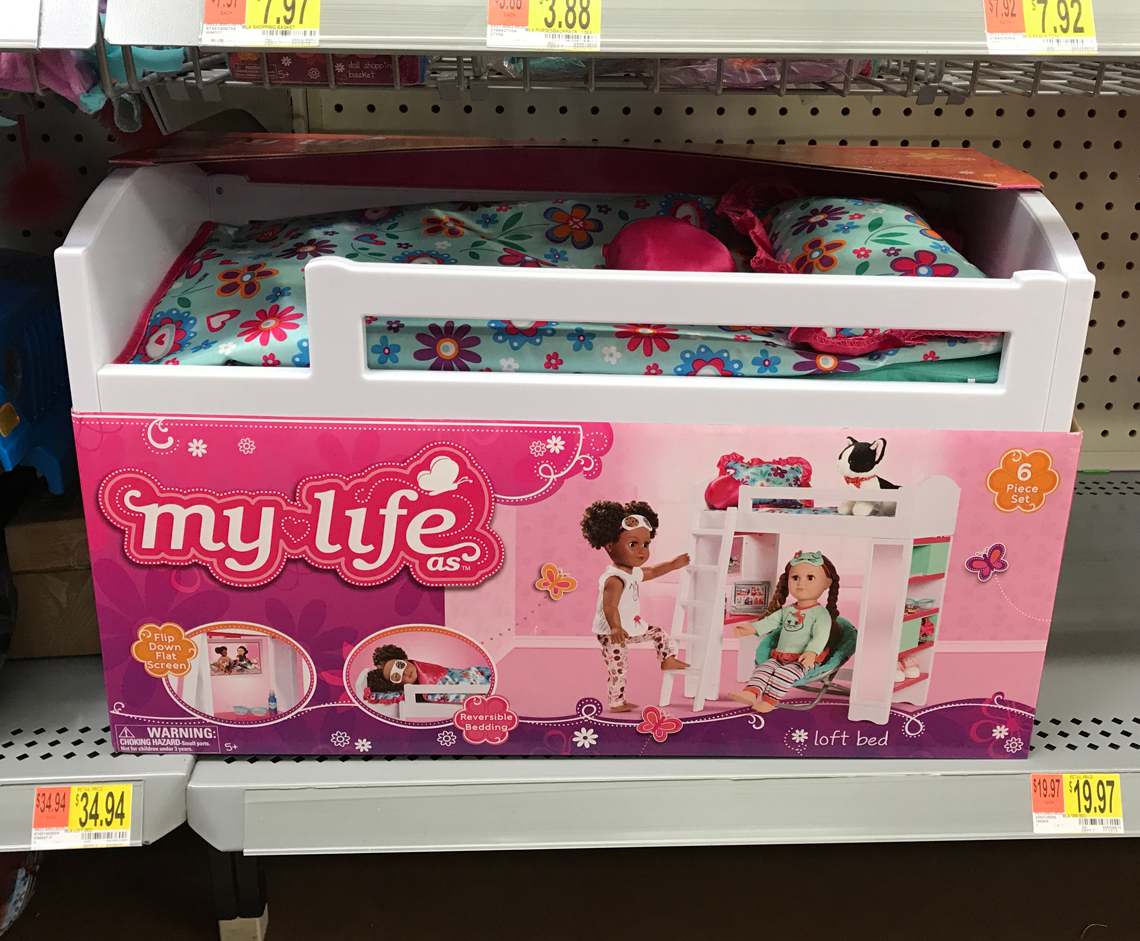 my life doll bed walmart