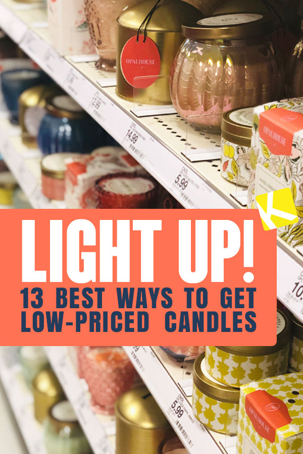 Light Up! 13 Best Ways to Get Low-Priced Candles
