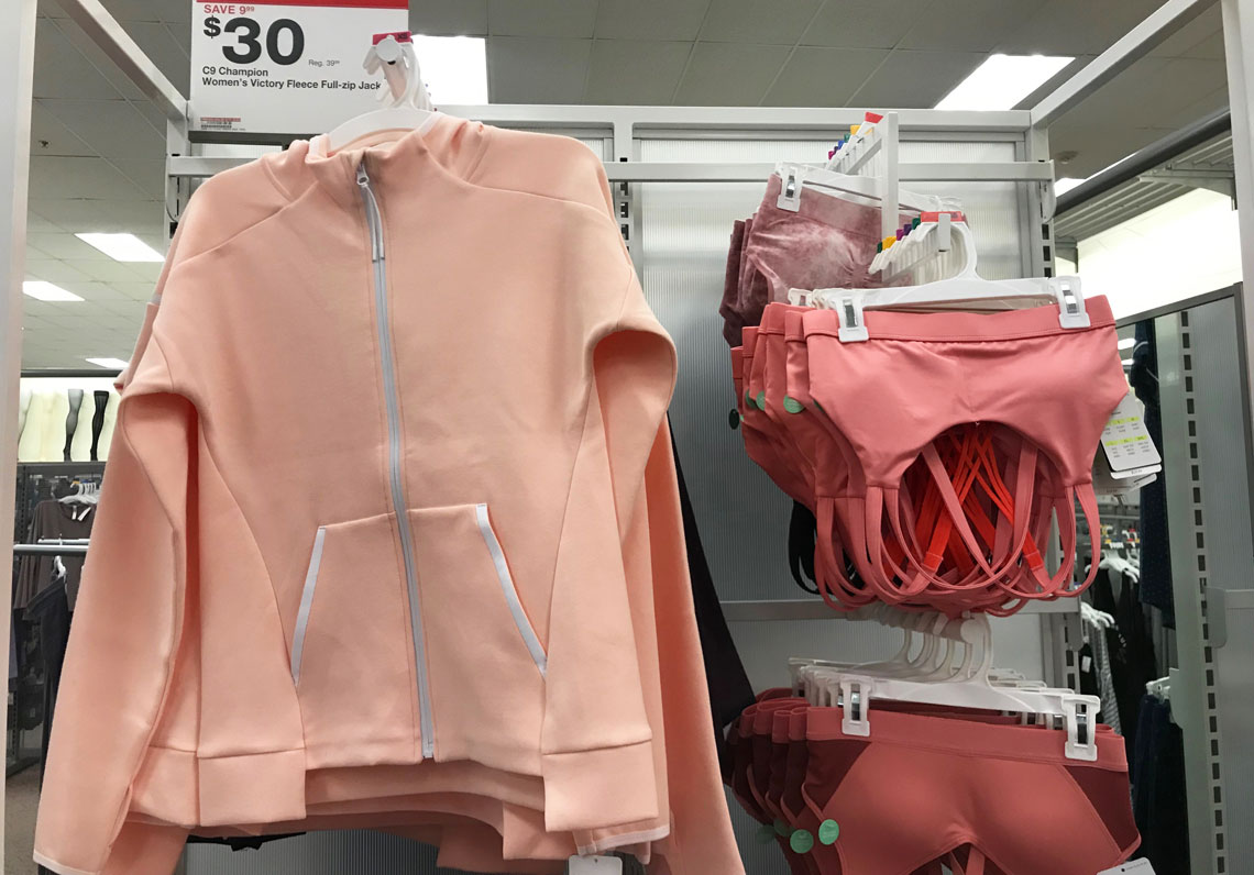 c9 champion womens tech fleece full zip jacket