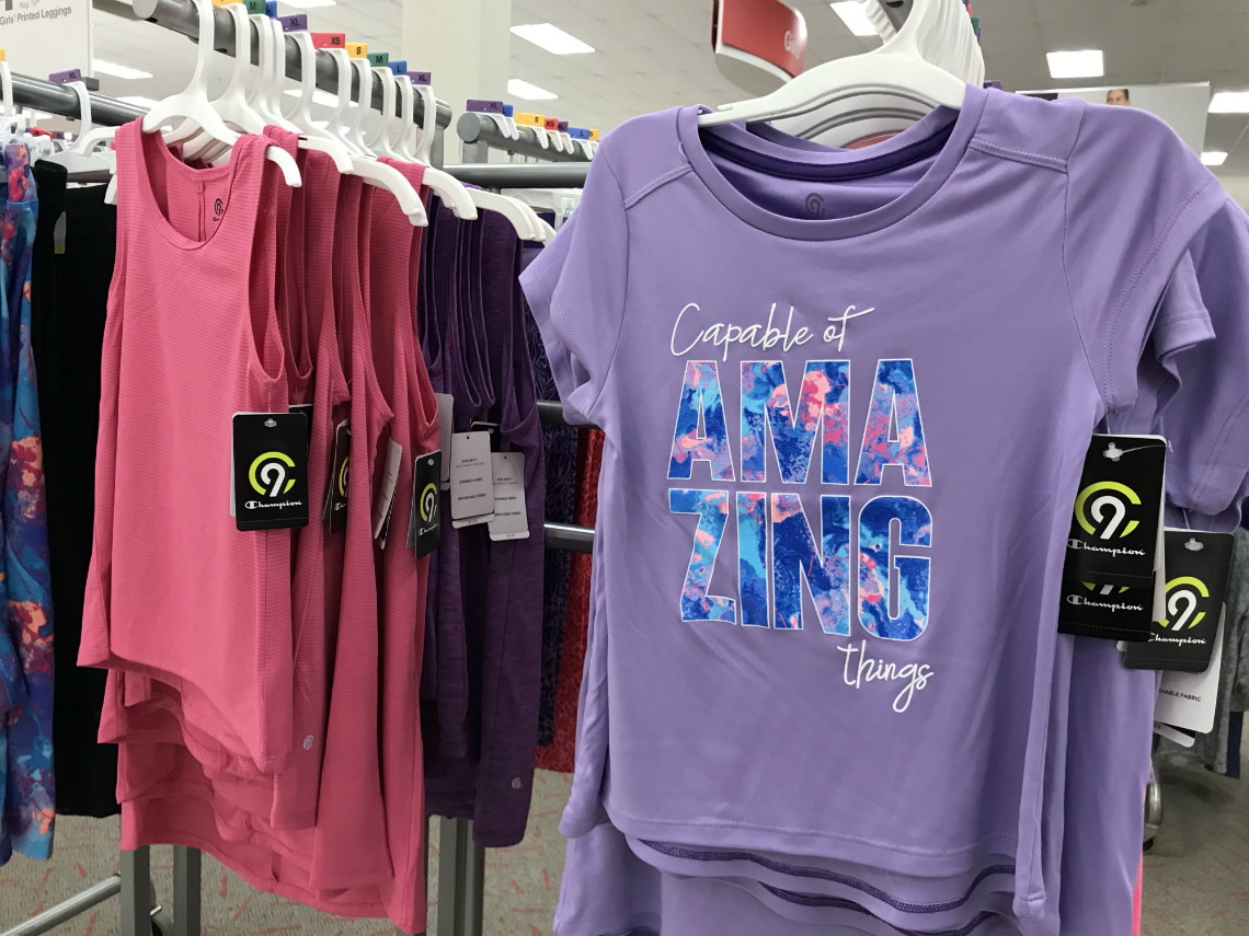 target champion t shirts