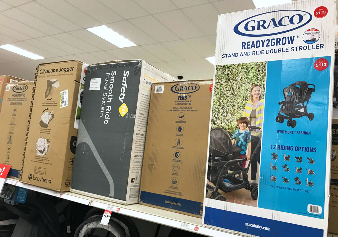 graco ready to grow double stroller target