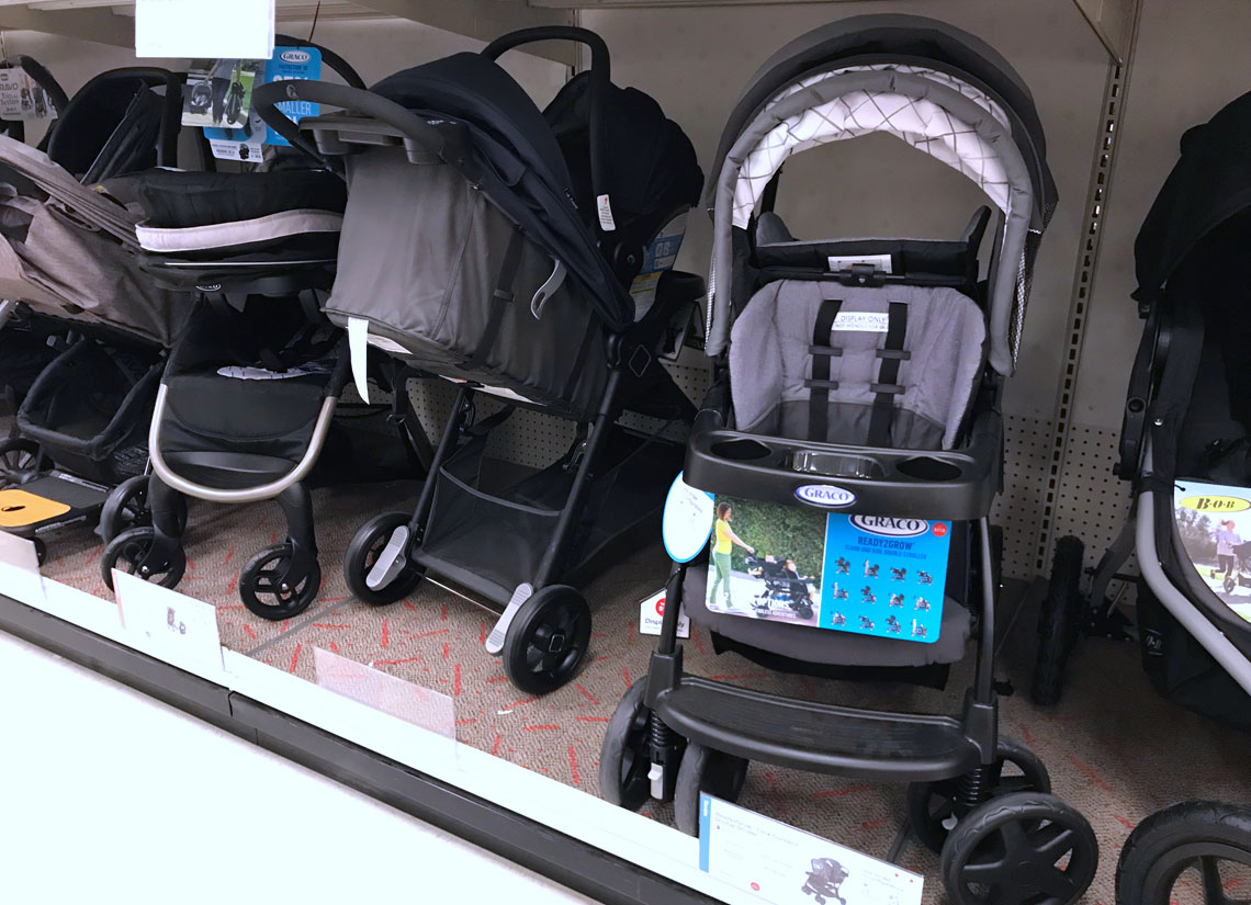 target double stroller graco