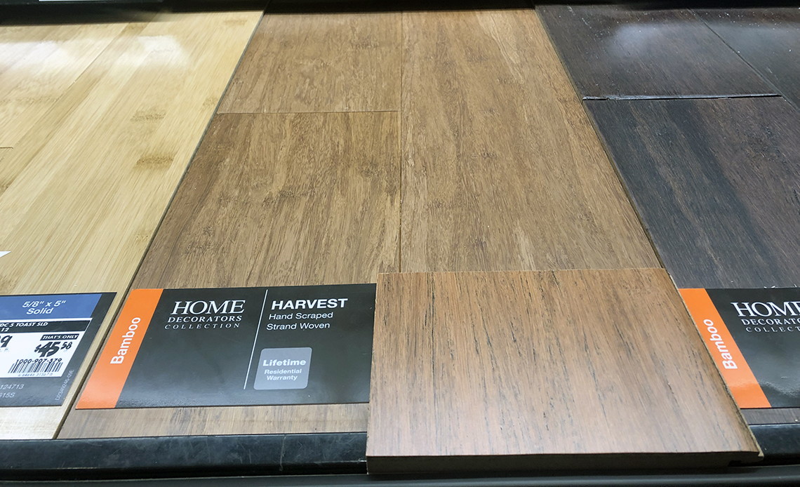 Home Decorators Bamboo Flooring 1 72 Sq Ft At Home Depot The
