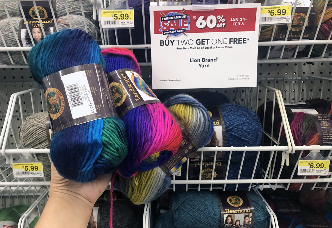 The Yarnormous Yarn Sale Is Back At Joann The Krazy Coupon Lady