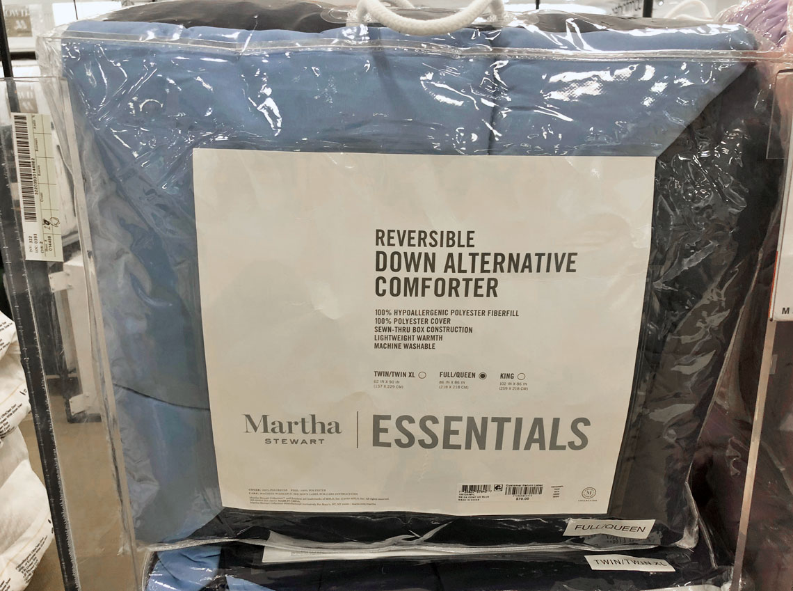 Martha Stewart Down Alternative Comforter 20 At Macy S The