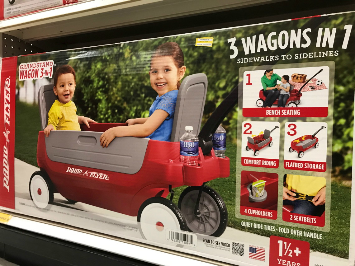 kohls radio flyer wagon