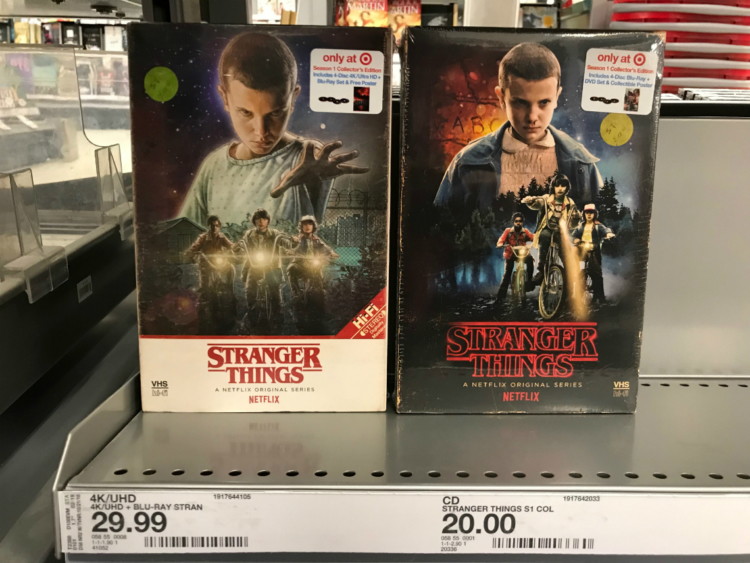 Stranger Things Seasons 1 2 Only 4 75 At Target The Krazy
