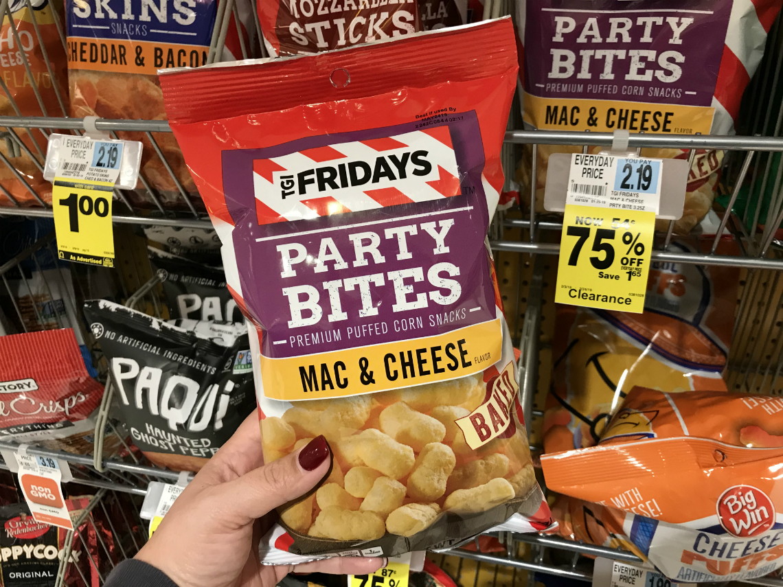 TGI Fridays Party Bites, Only $0.54 at Rite Aid! - The Krazy Coupon Lady