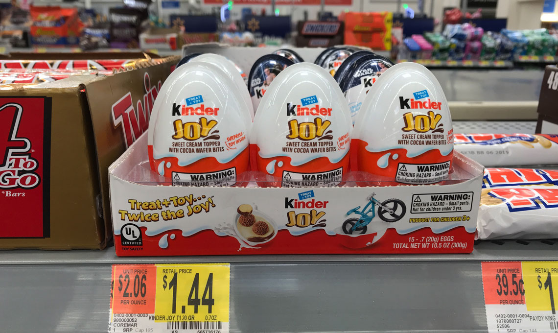 kinder joy starting price