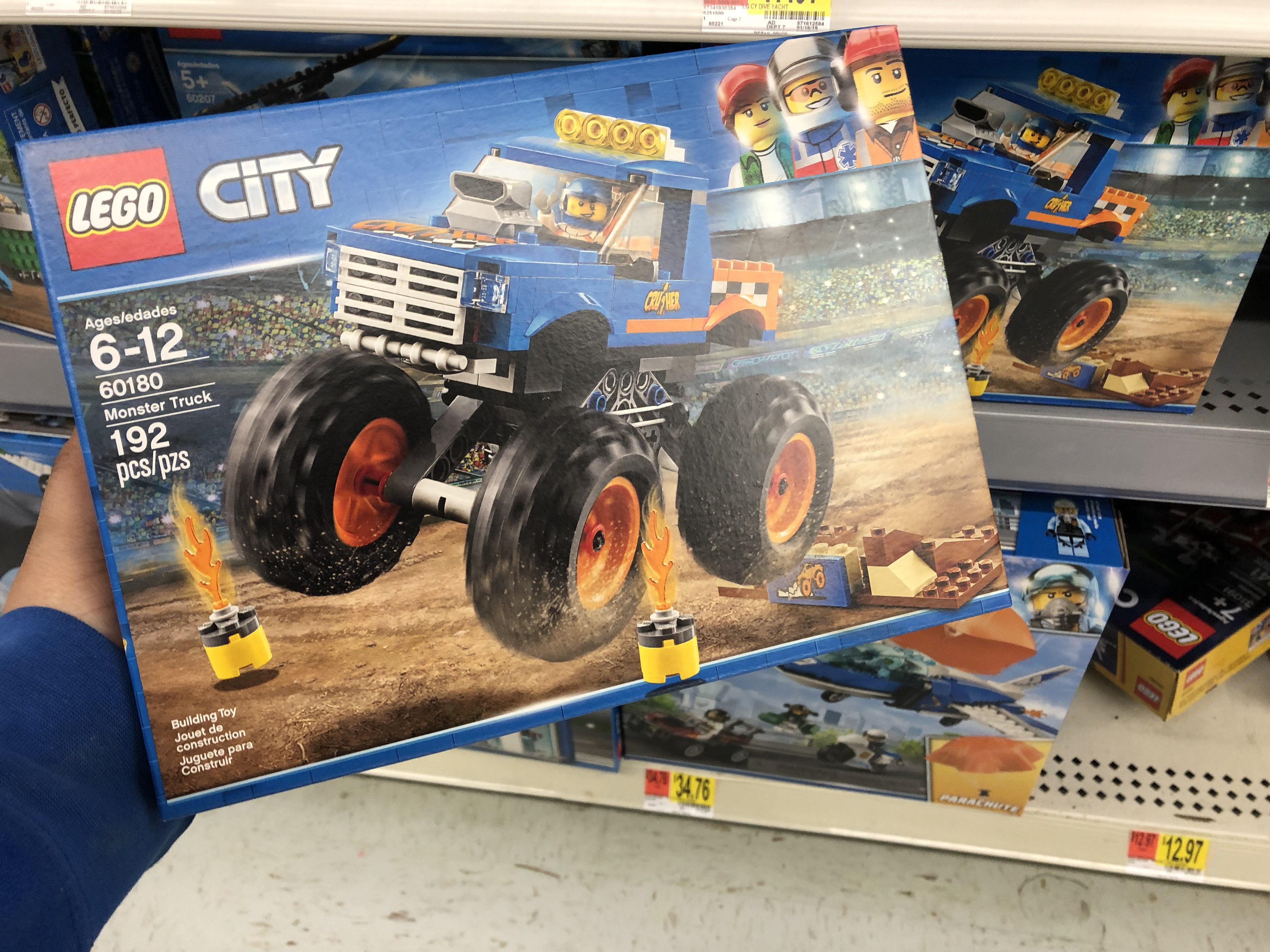 lego 60180 city great vehicles monster truck