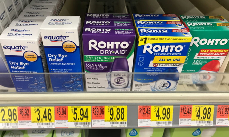 Rohto Dry Eye Relief Drops, 4.88 at Walmart Save 5.00! The Krazy