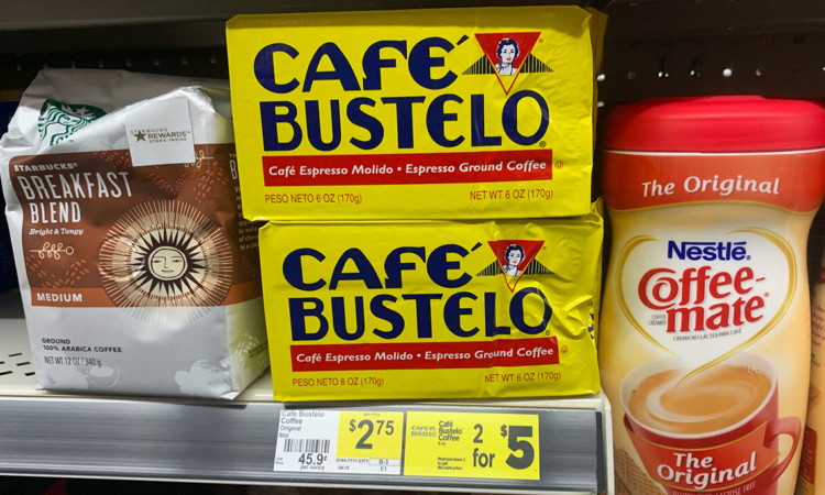 Cafe Bustelo Ground Coffee, Only $1.50 at Dollar General ...