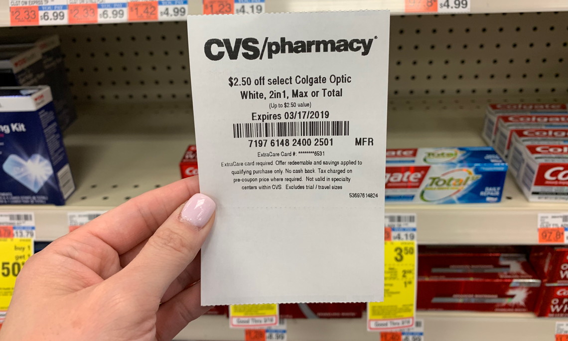 colgate coupon cvs