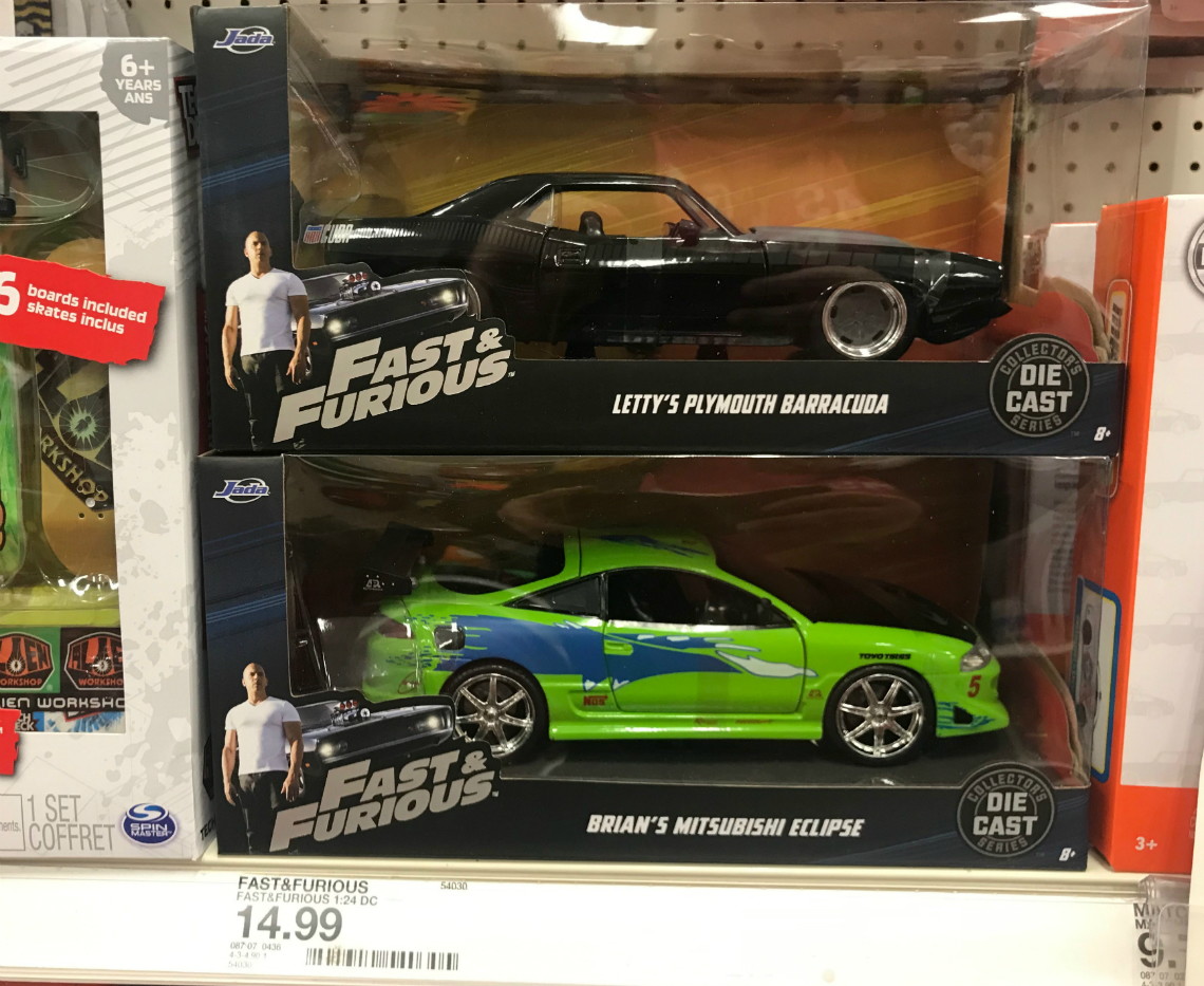 fast and furious toy cars target