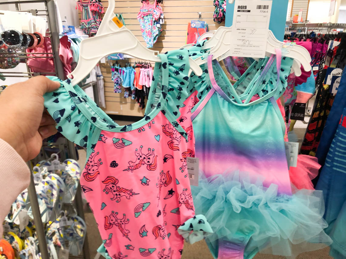 jcpenny girls swimsuits