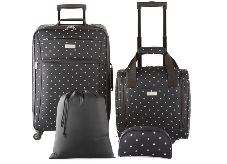 luggage set jcpenney