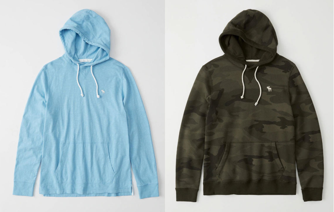 abercrombie mens hoodies clearance