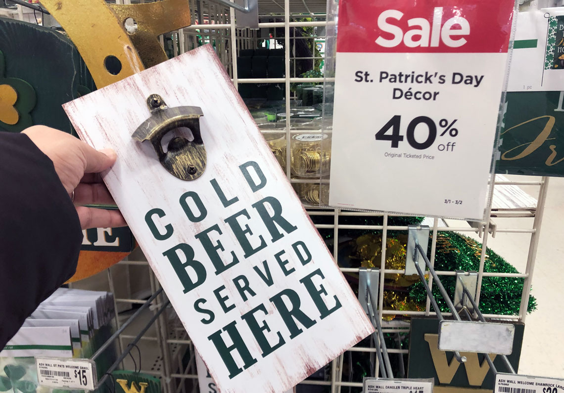 40% Off St. Patrick's Day Decor at Michaels! - The Krazy ...