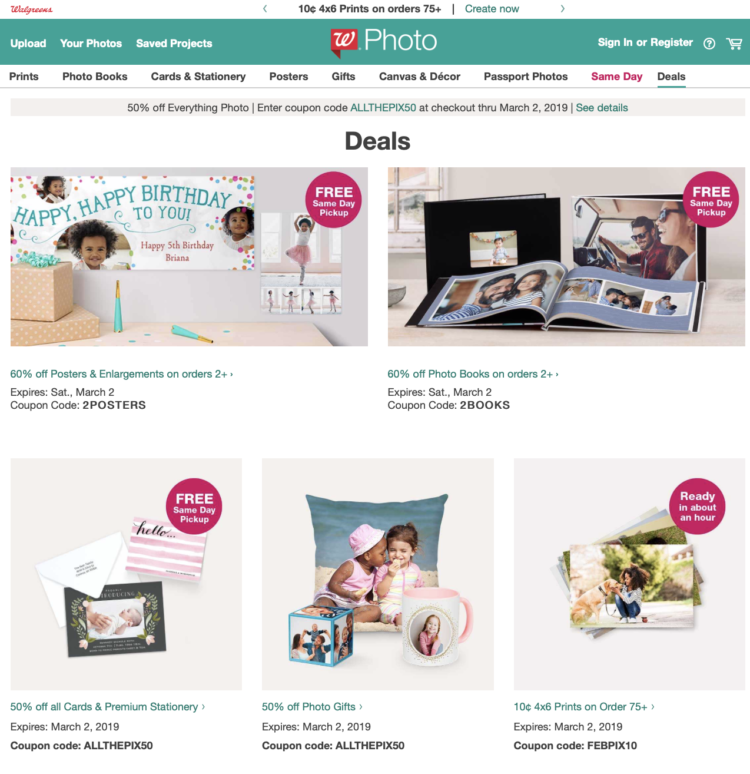 Coupon For Walgreens Photo Prints Walgreens Photos   Screen Shot 2019 03 02 At 70143 Pm 1551578520 750x774 