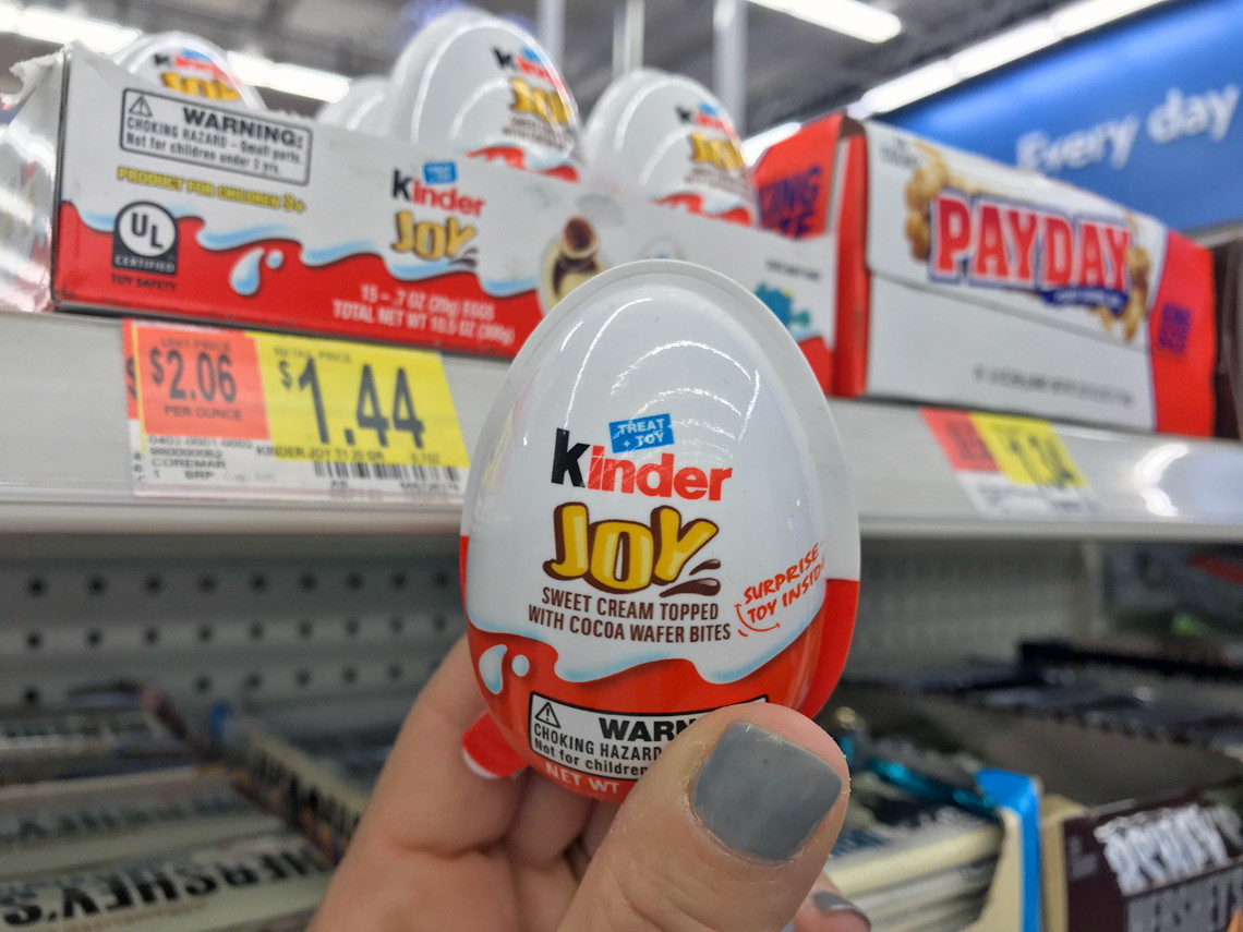 kinder eggs walmart