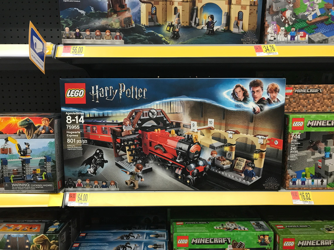 lego harry potter hogwarts express walmart