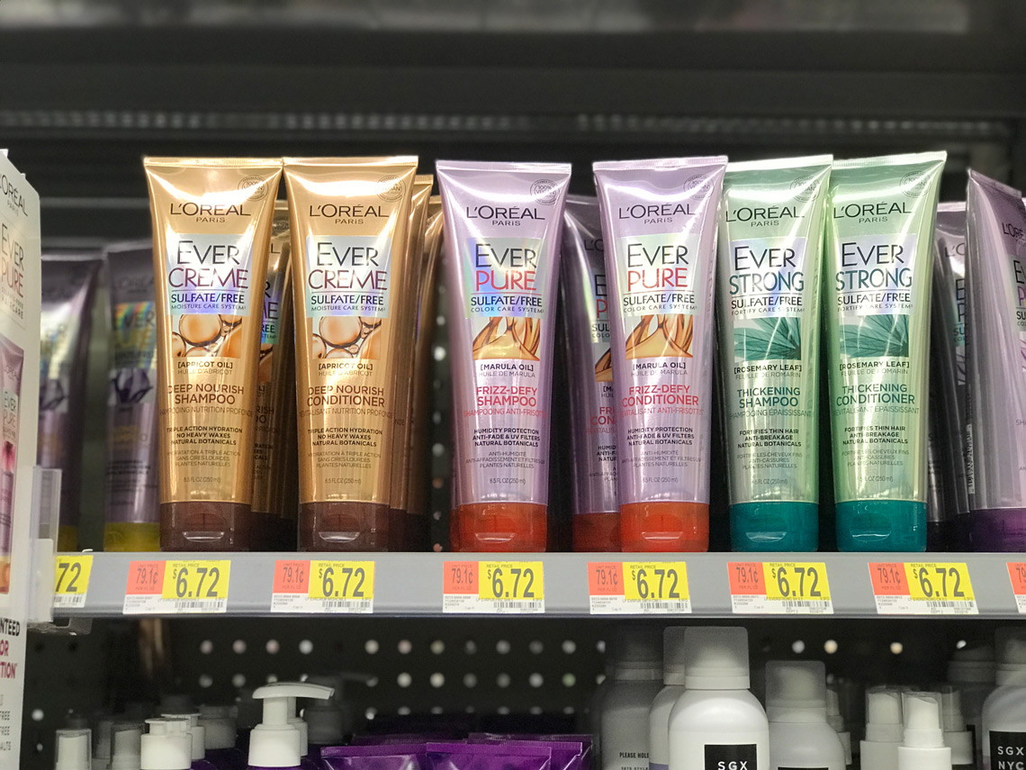L Oreal Paris Everpure Hair Care Only 3 72 At Walmart The