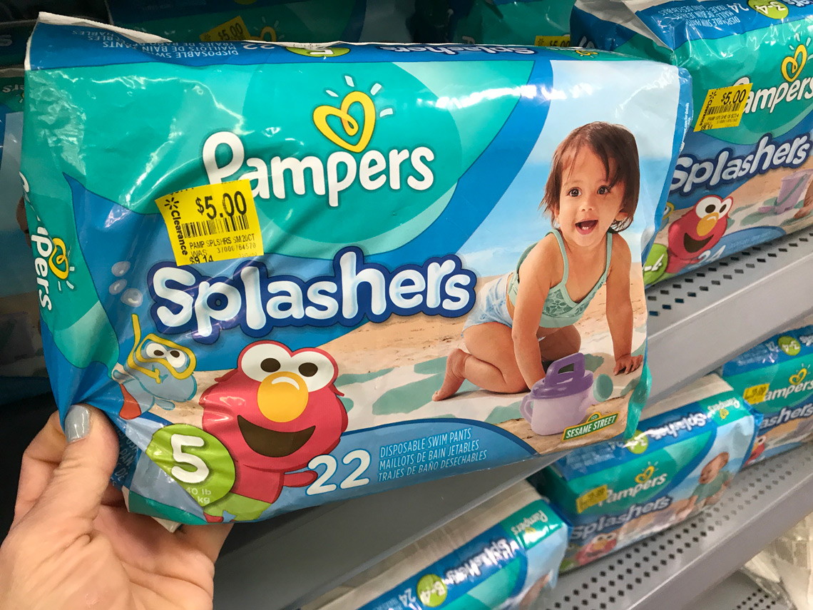 pampers splashers walmart