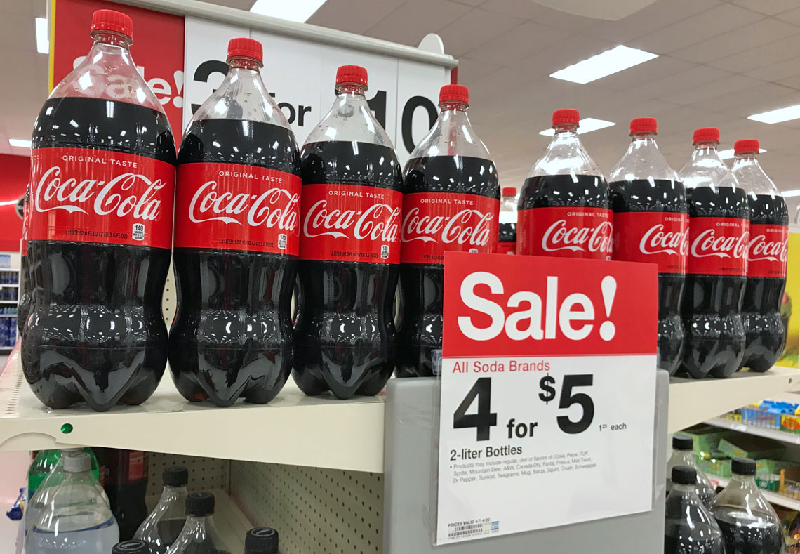 Coca-Cola Bottles and 6-Packs, as Low as $1.00 at Target ...