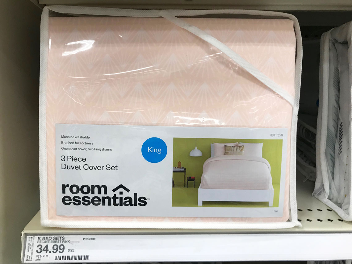 Today Only King Duvet Cover Set Just 18 00 At Target The