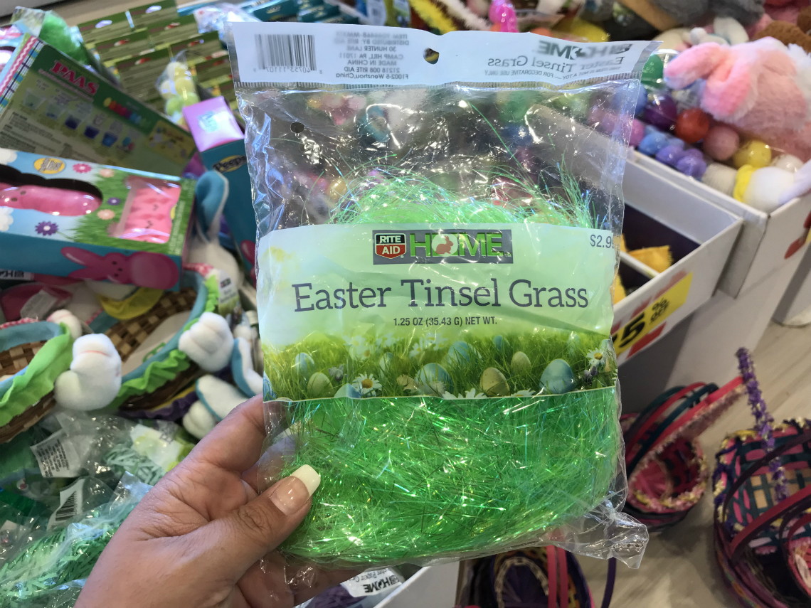 Easter Tinsel Grass 1.75 ounces