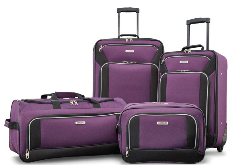 luggage set jcpenney