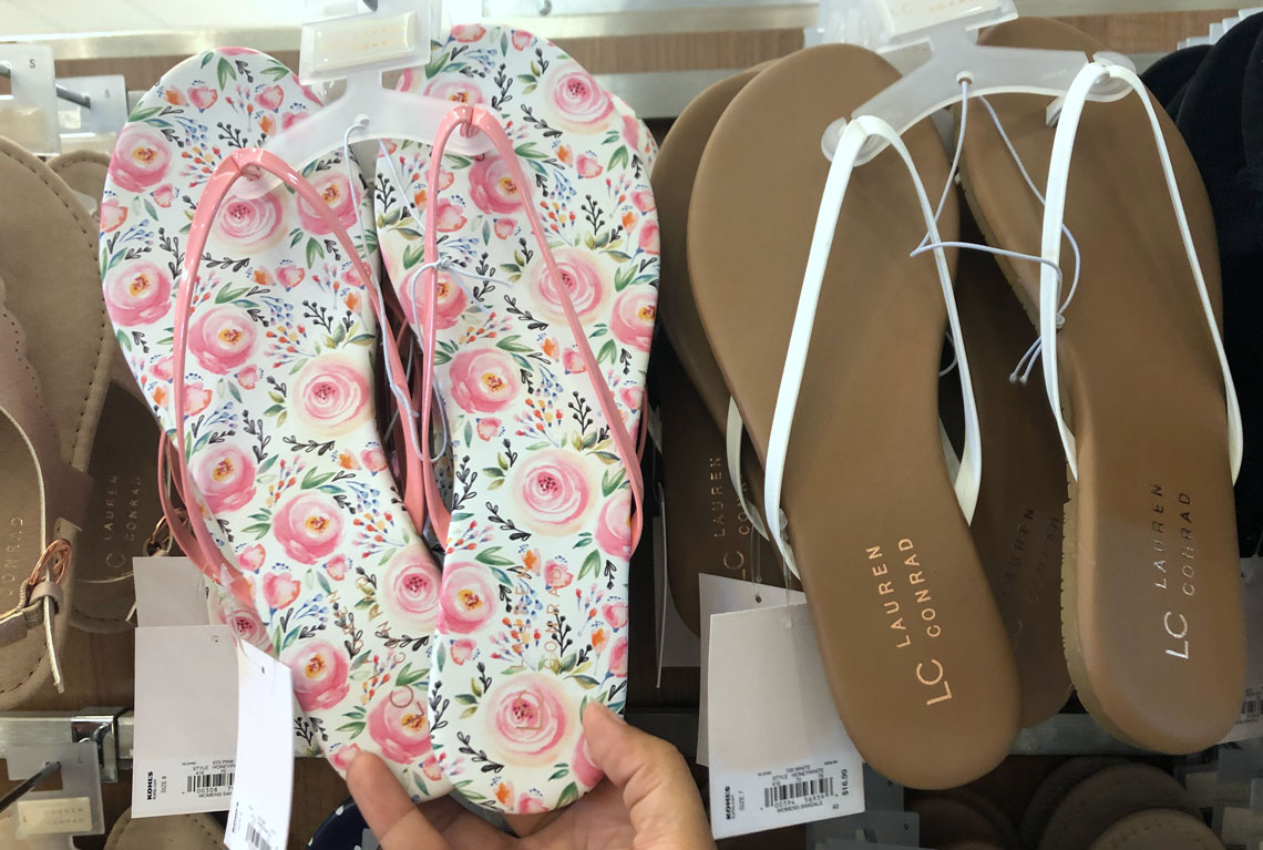 lauren conrad flip flops amazon