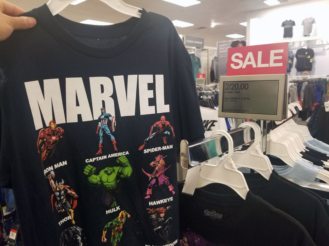 avengers shirt kohls