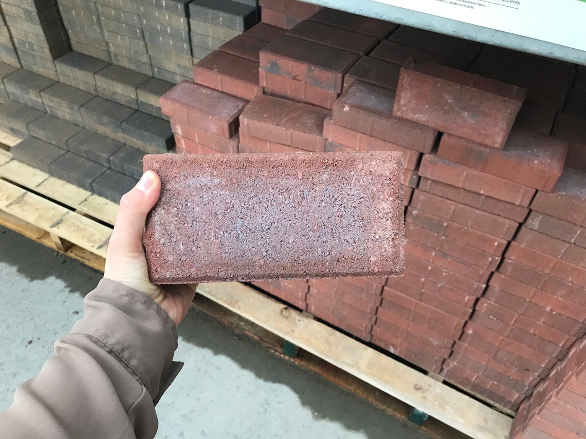 Holland Concrete Pavers, $0.25 at Home Depot & Lowe's ...