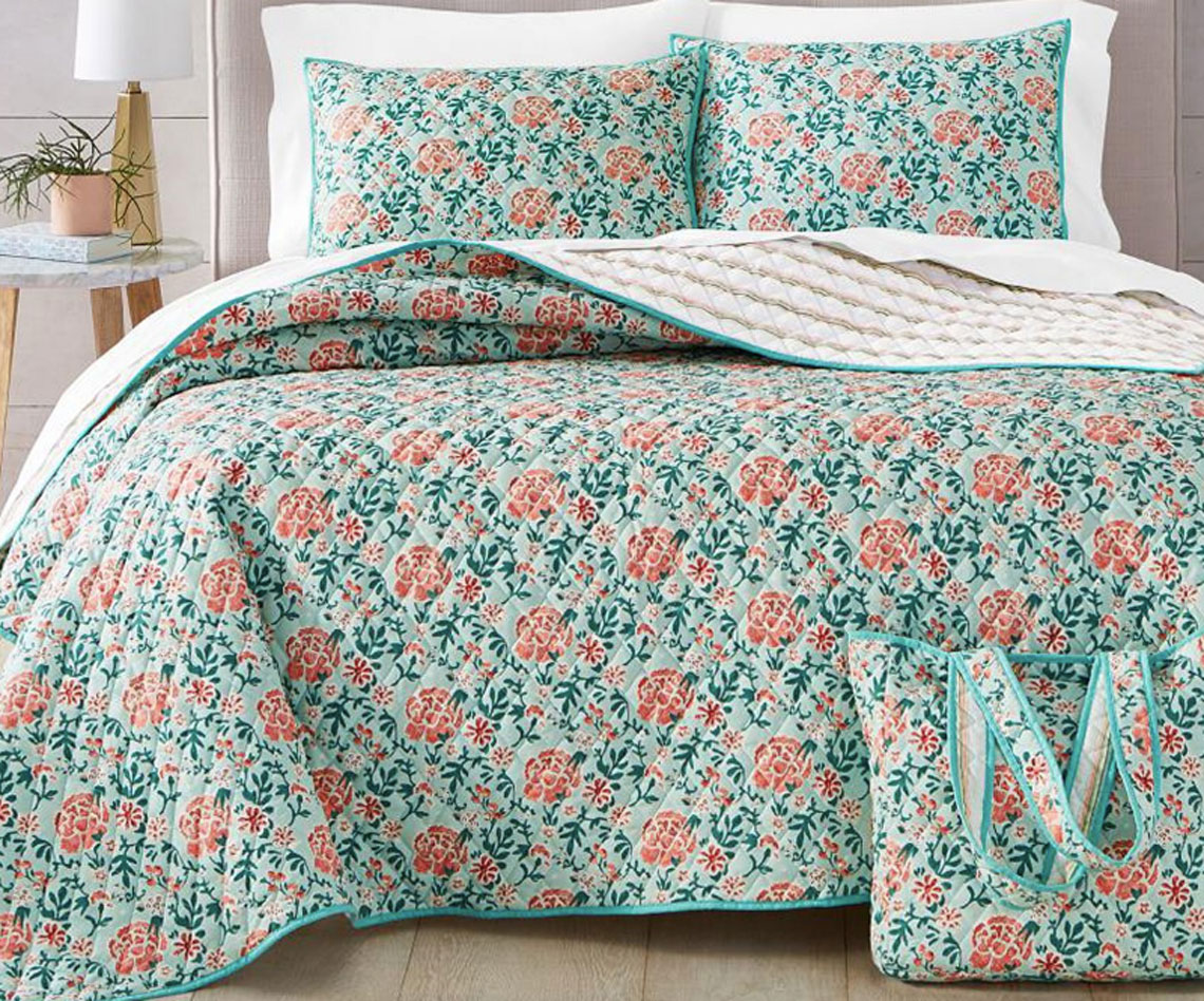 Martha Stewart Quilt Tote Set 33 14 At Macy S The Krazy