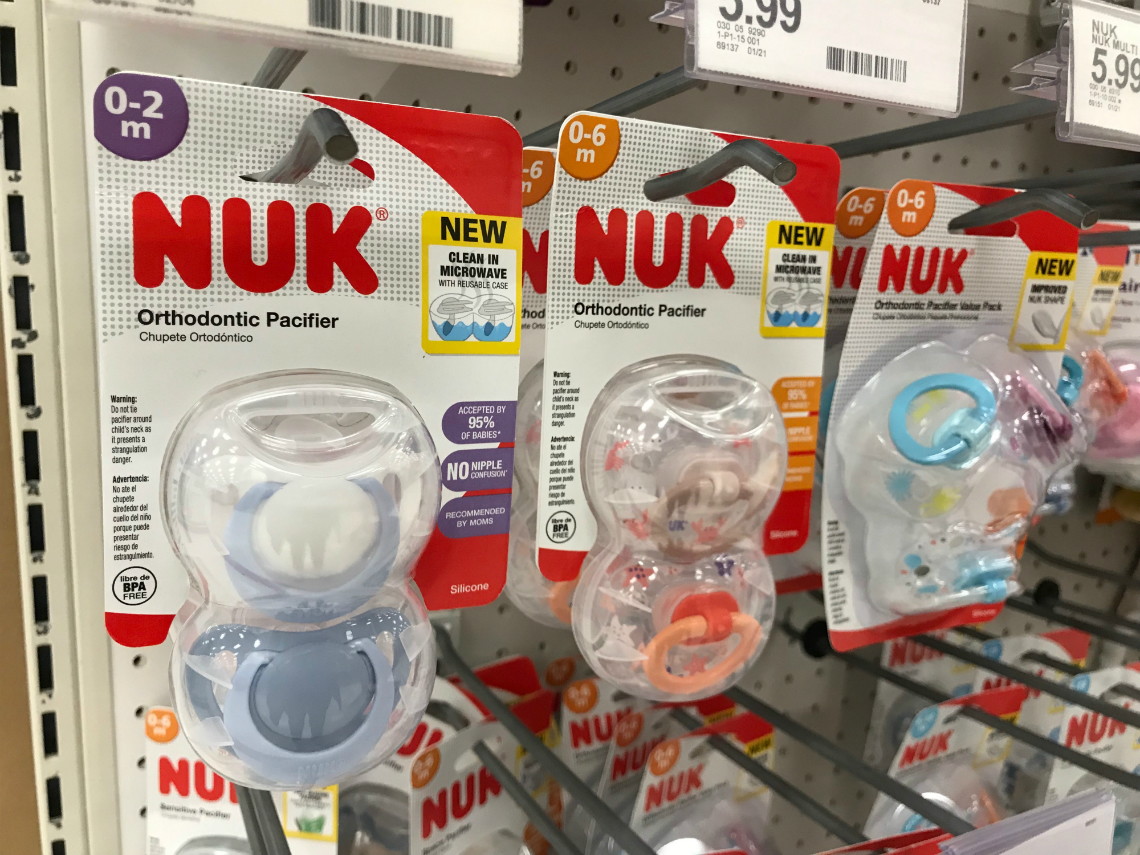 target pacifiers