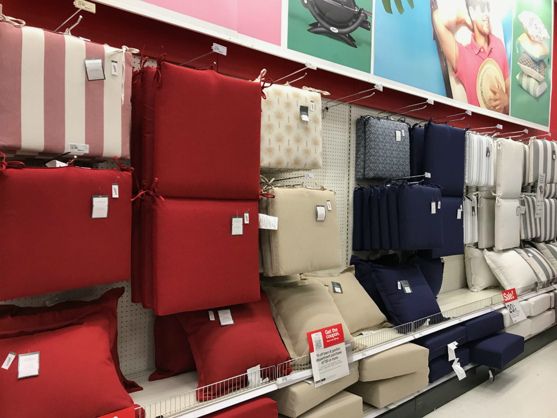 Threshold Outdoor Cushions As Low 9 20 At Target The Krazy Threshold Outdoor Cushions As Low