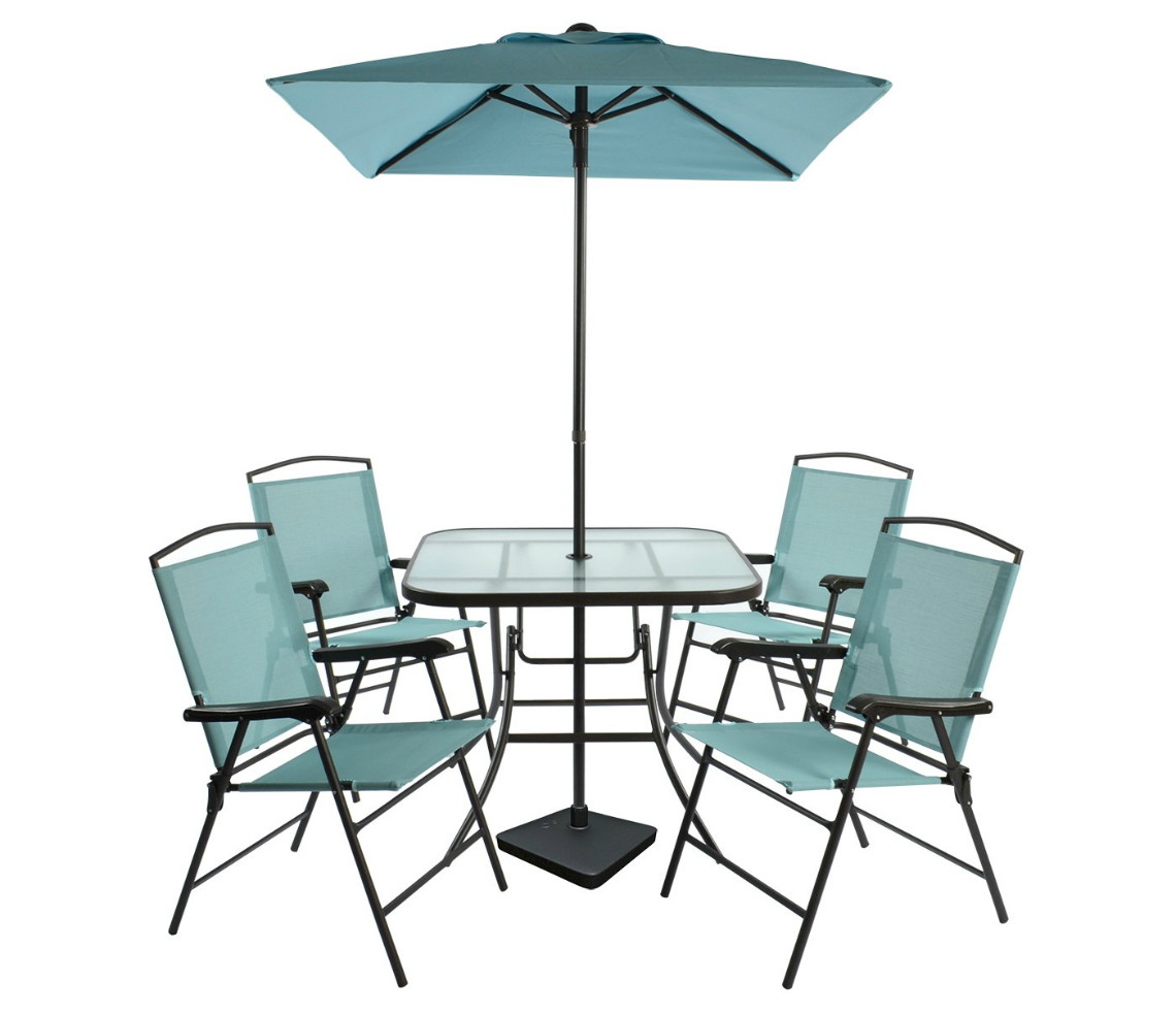 Threshold 7 Piece Dining Patio Set Only 80 74 At Target The