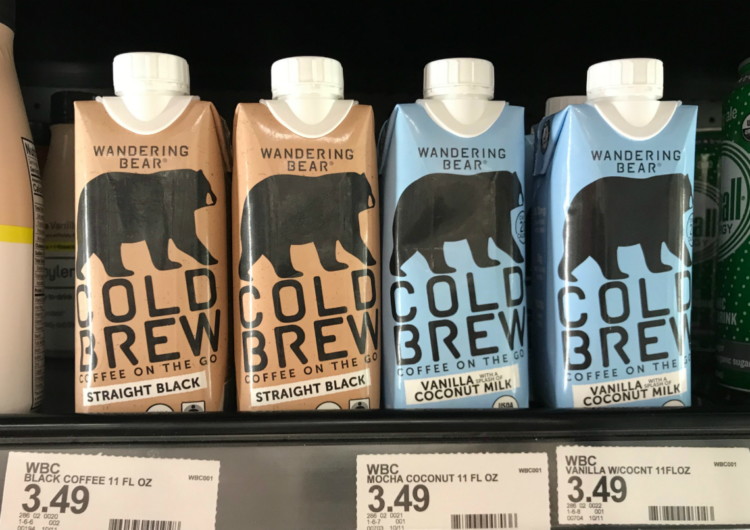 Wandering Bear Cold Brew Coffee, Only 1.49 at Target