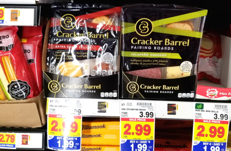 Cracker Barrel Pairing Boards Only 099 At Kroger The