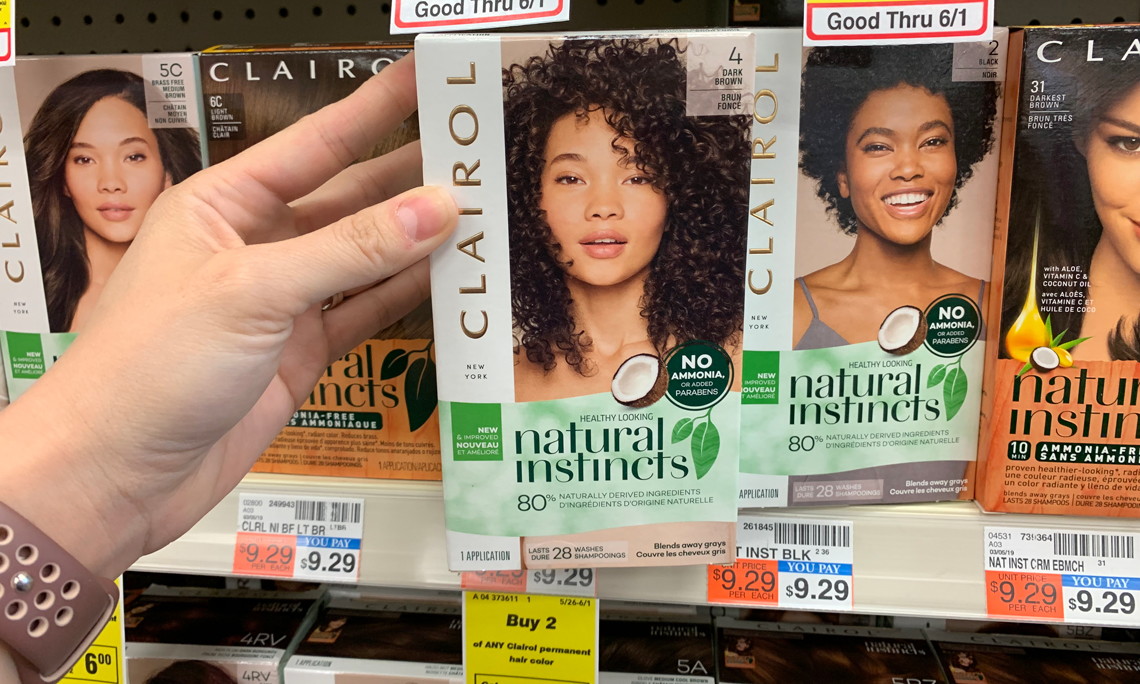 Clairol Natural Instincts Hair Color Only 0 79 At Cvs The