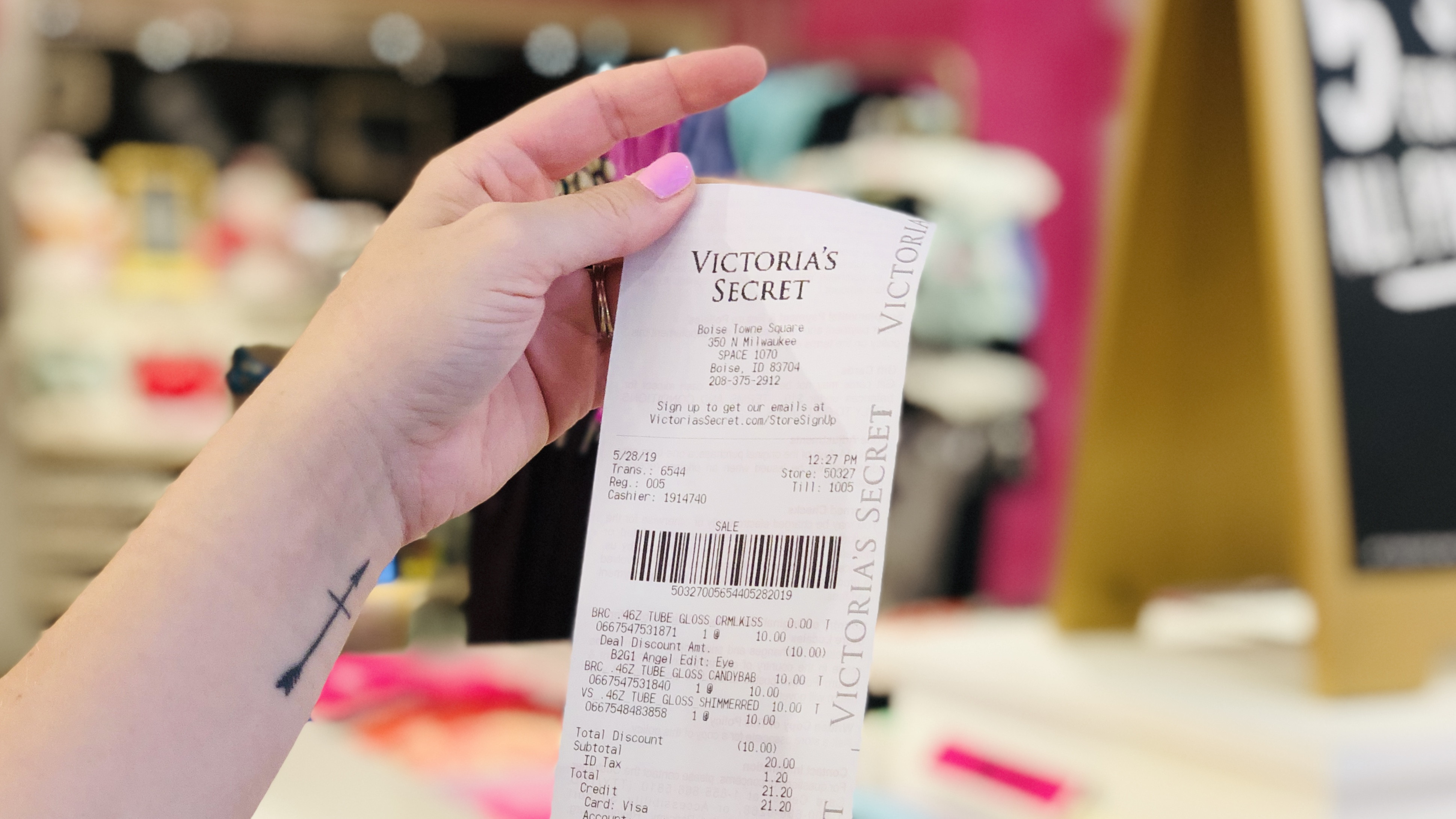 Victoria Secrets Pay Bill