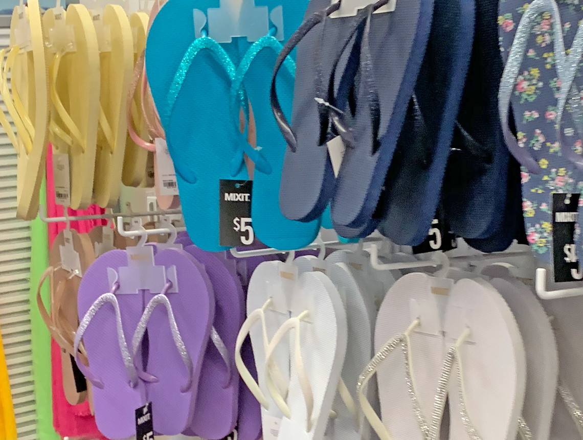 jcpenney $1 flip flops