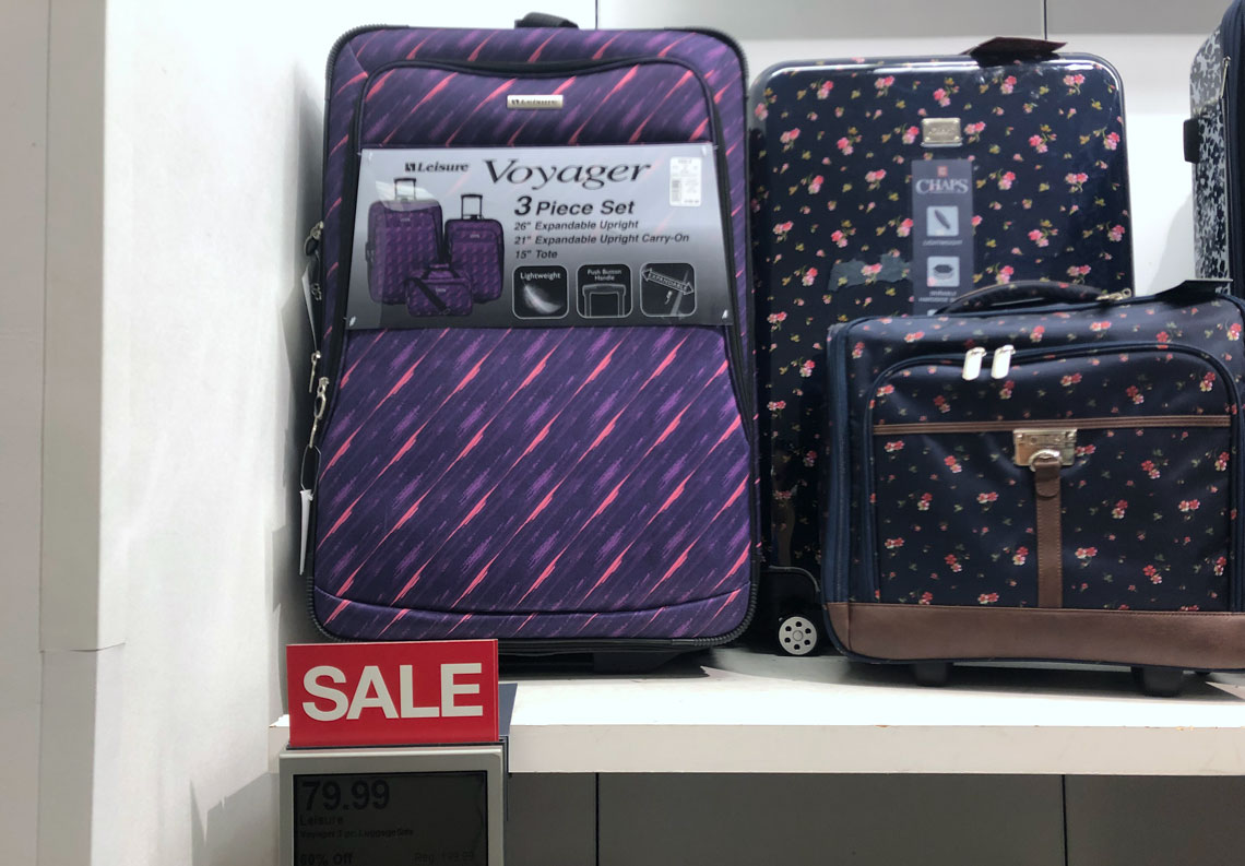 Travel Savings! Luggage Sets, as Low as $60 + $10 Kohl&#39;s Cash! - The Krazy Coupon Lady