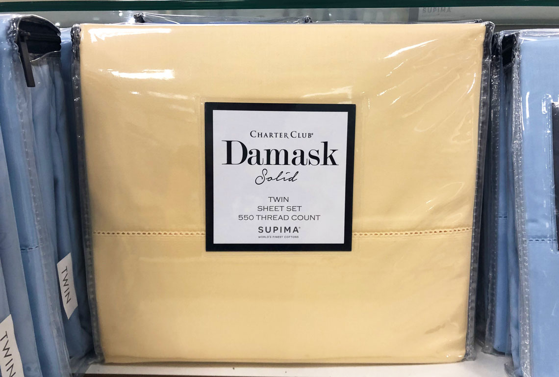 Charter Club Damask Sheet Sets, as Low as $28 at Macy&#39;s! - The Krazy Coupon Lady