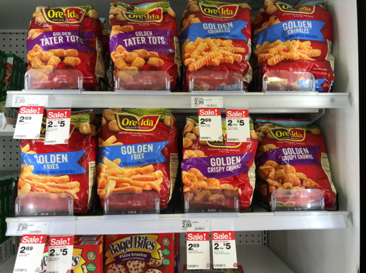 Ore Ida Frozen Potatoes Only 1 00 At Target The Krazy Coupon Lady