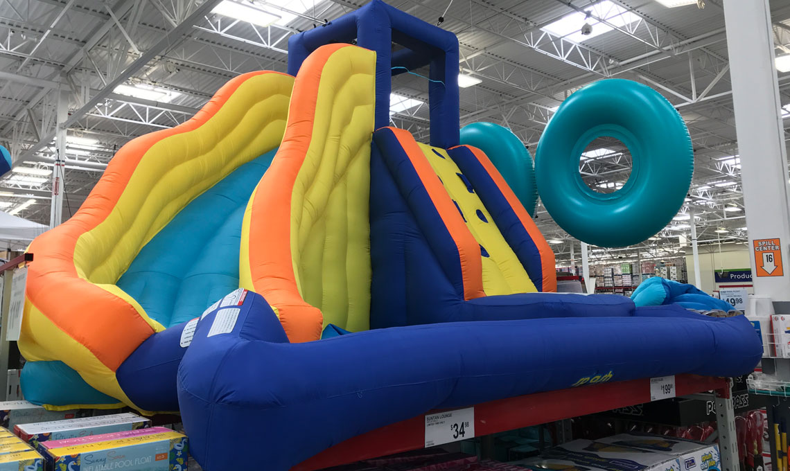 sams inflatable pool