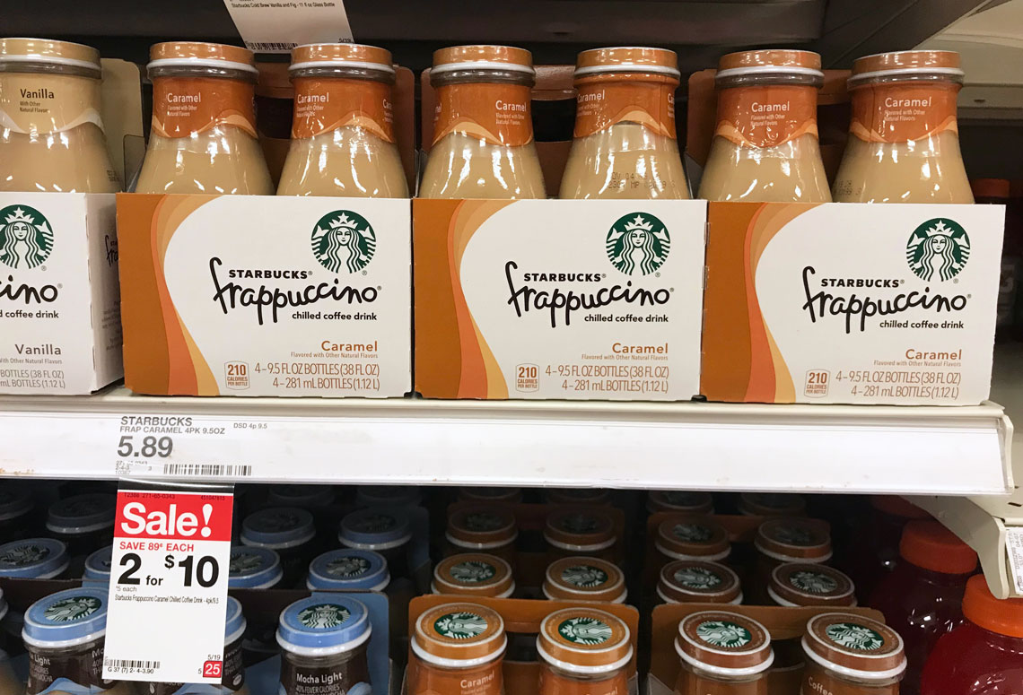 Starbucks Frappuccino 4-Packs, Only $3.33 at Target! - The Krazy Coupon Lady1140 x 775