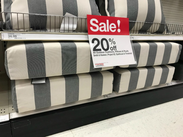 Threshold Outdoor Patio Cushions As Low As 8 88 At Target The