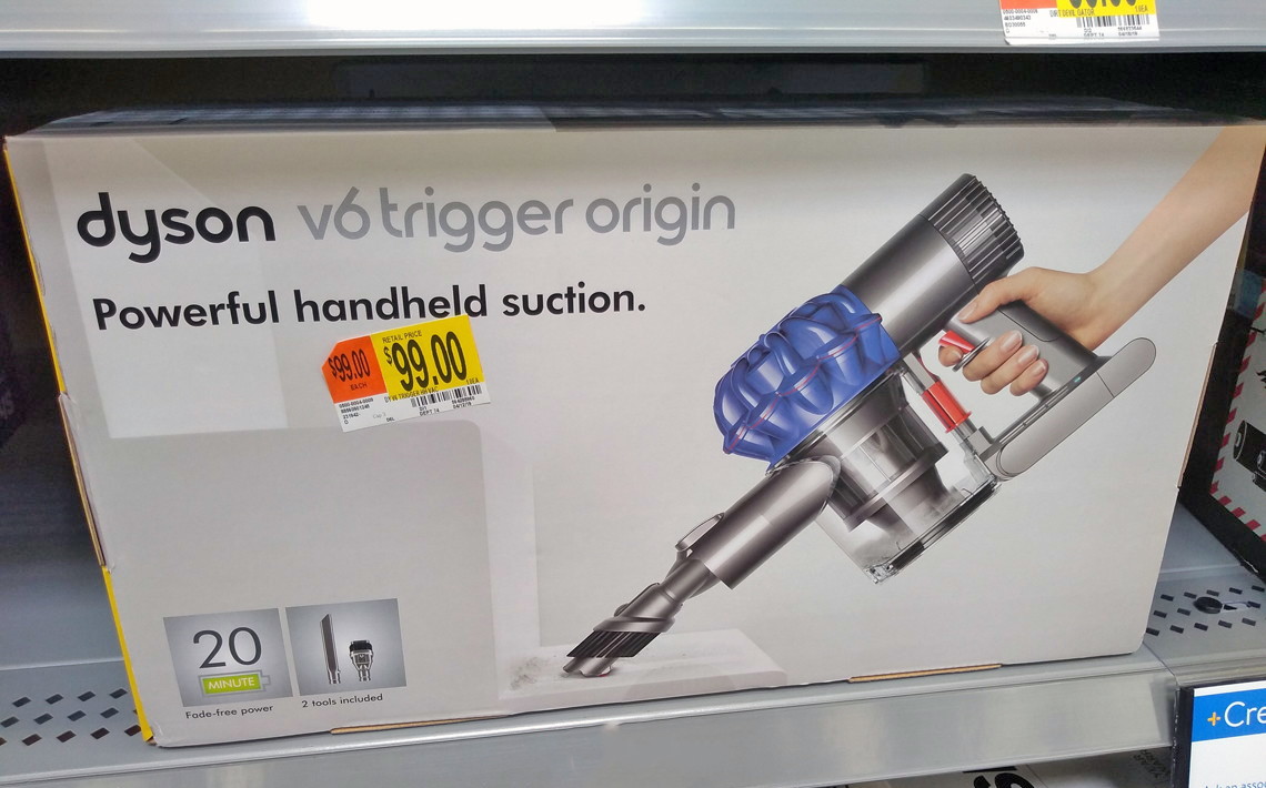 Dyson V6 Trigger Origin Handheld Vacuum Only 99 At Walmart